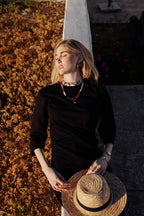 Ruched Cotton T-Shirt Dress