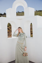 Slip Long Sleeve Dress