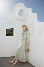 Slip Long Sleeve Dress