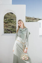 Slip Long Sleeve Dress