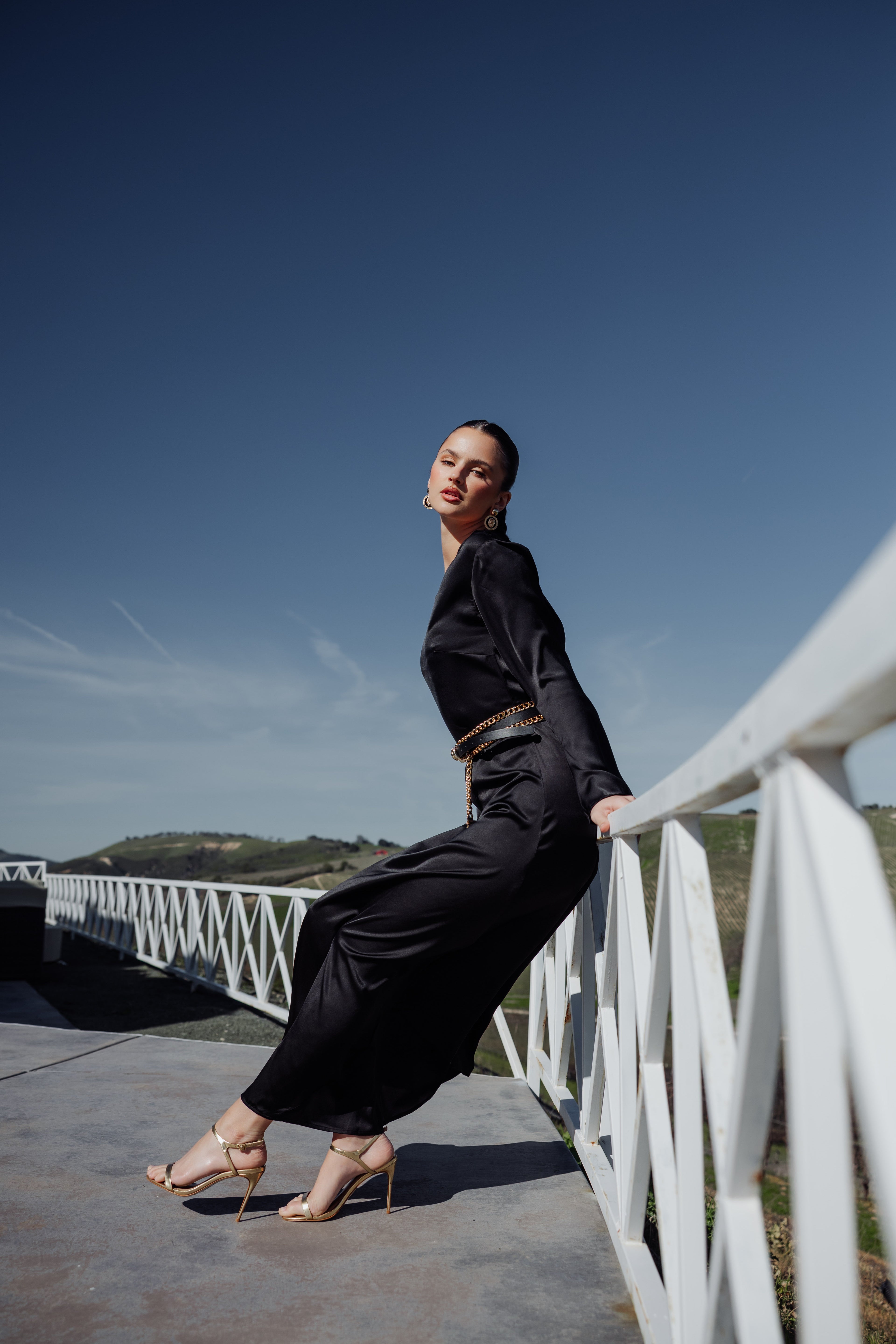 Slip Long Sleeve Dress