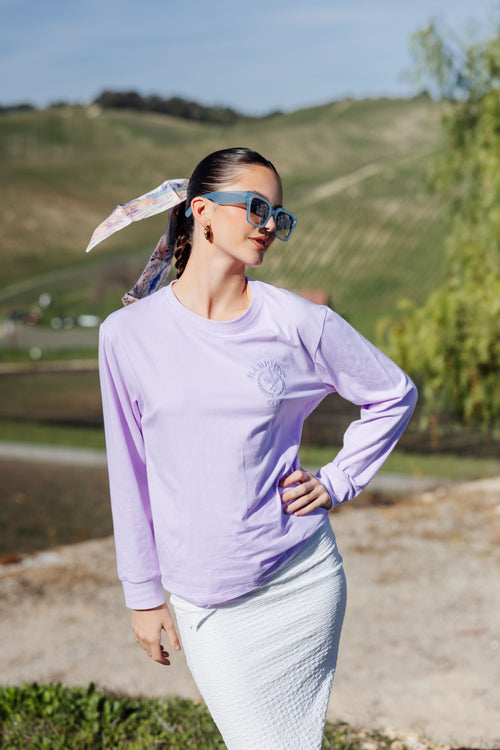 Tennis Club Long Sleeve - Lilac