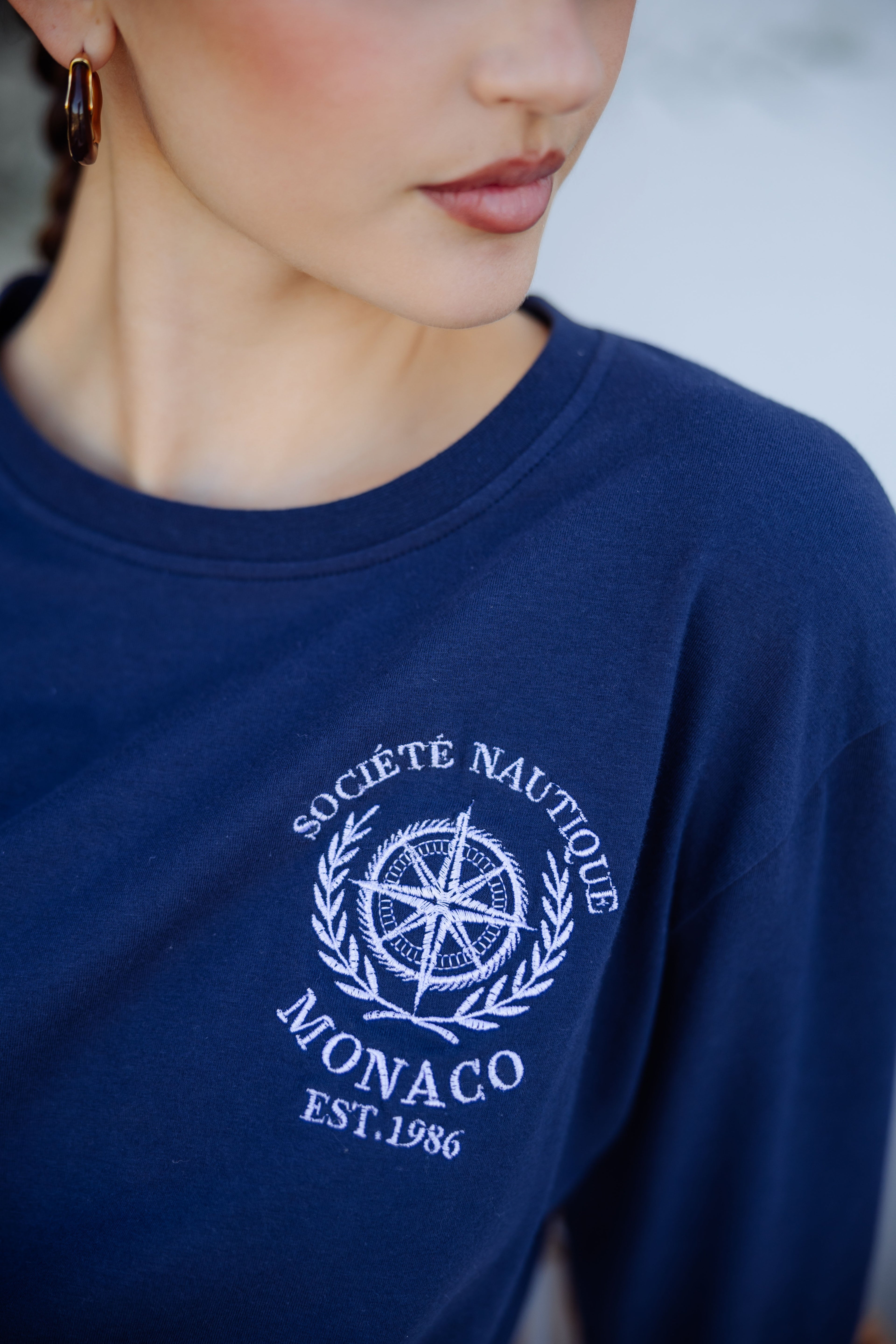 Nautical Embroidered Long Sleeve