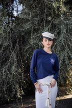 Nautical Embroidered Long Sleeve