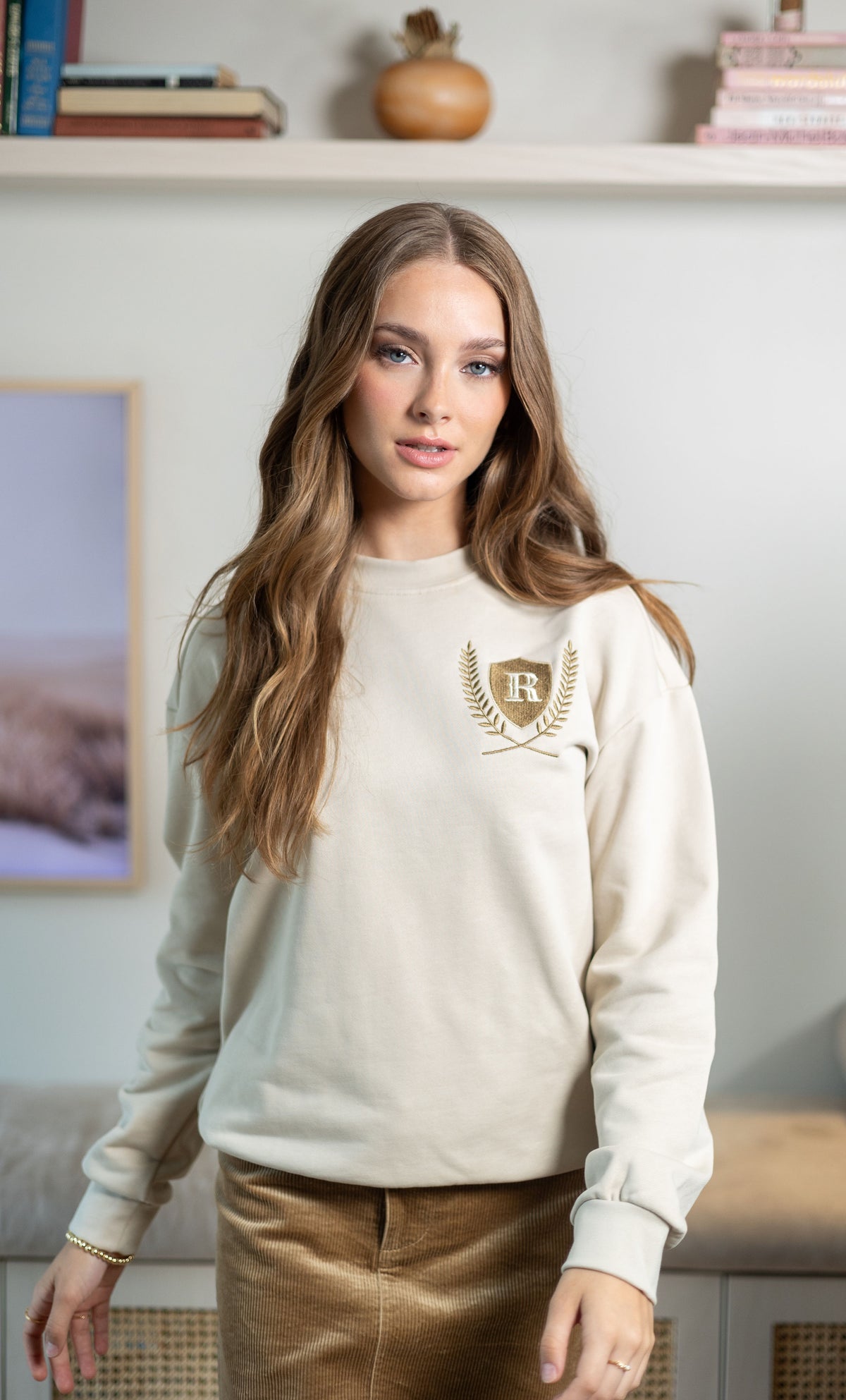 Rave Crest Crewneck