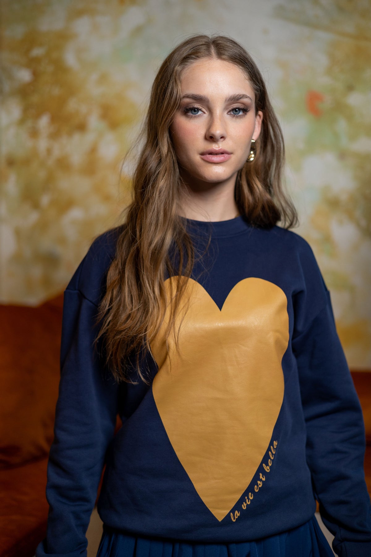 Heart Graphic Crewneck