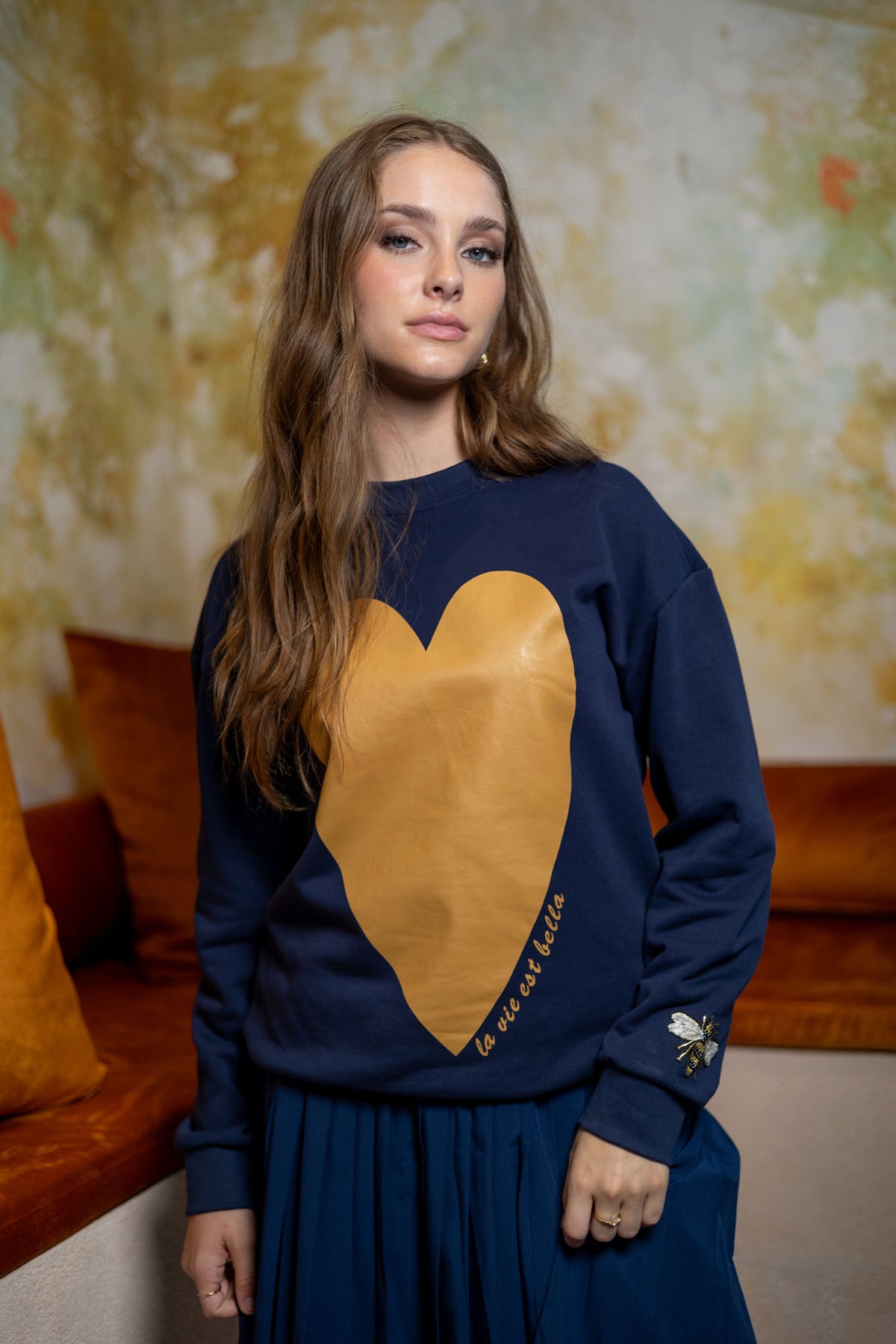 Heart Graphic Crewneck