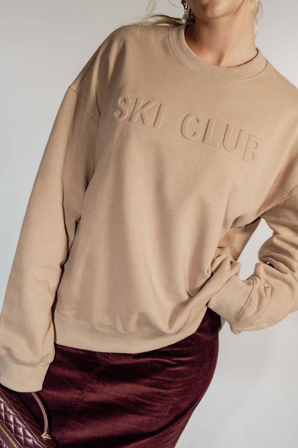 CLASSIC CREW - SKI CLUB SAND