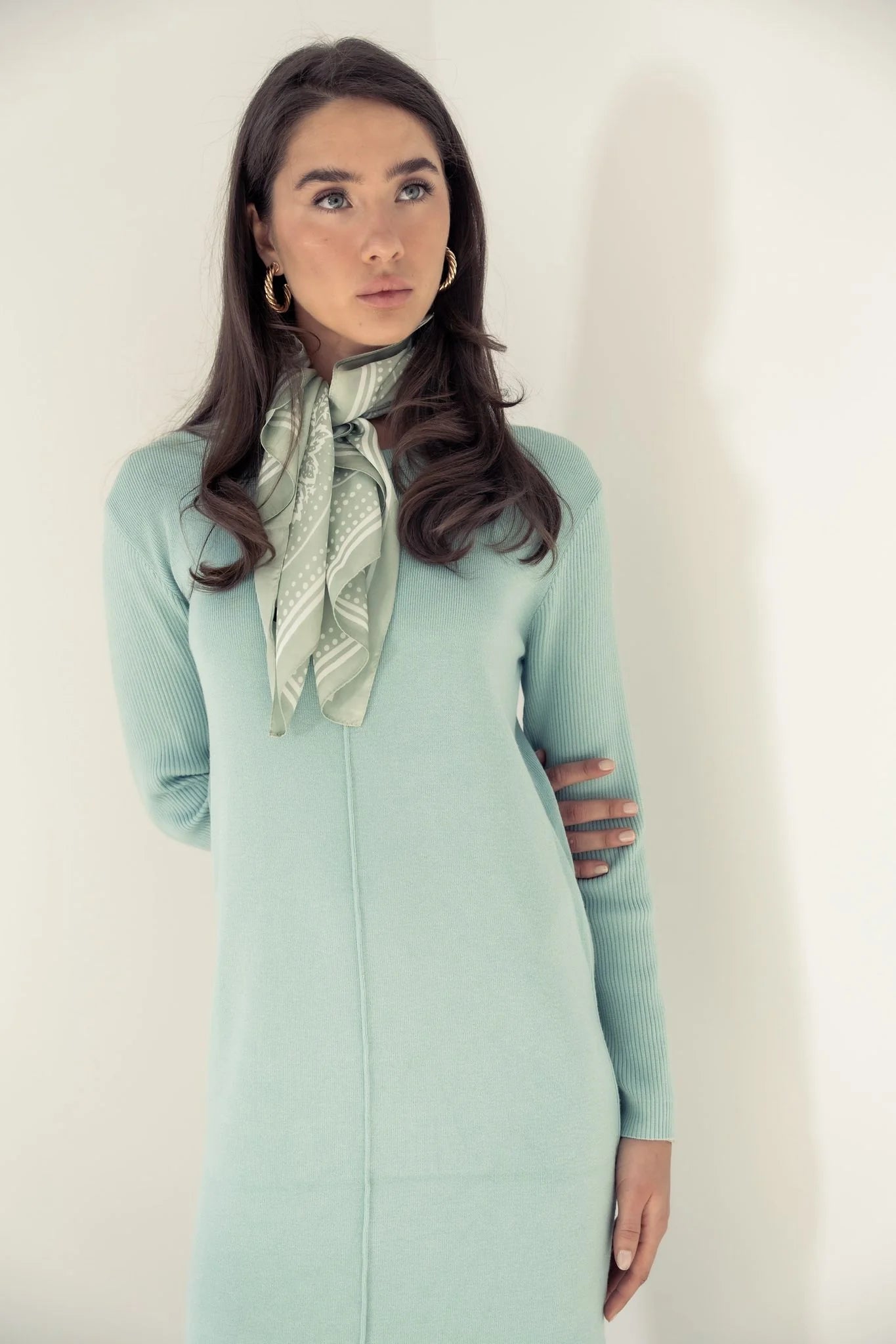 KNIT MAXI DRESS