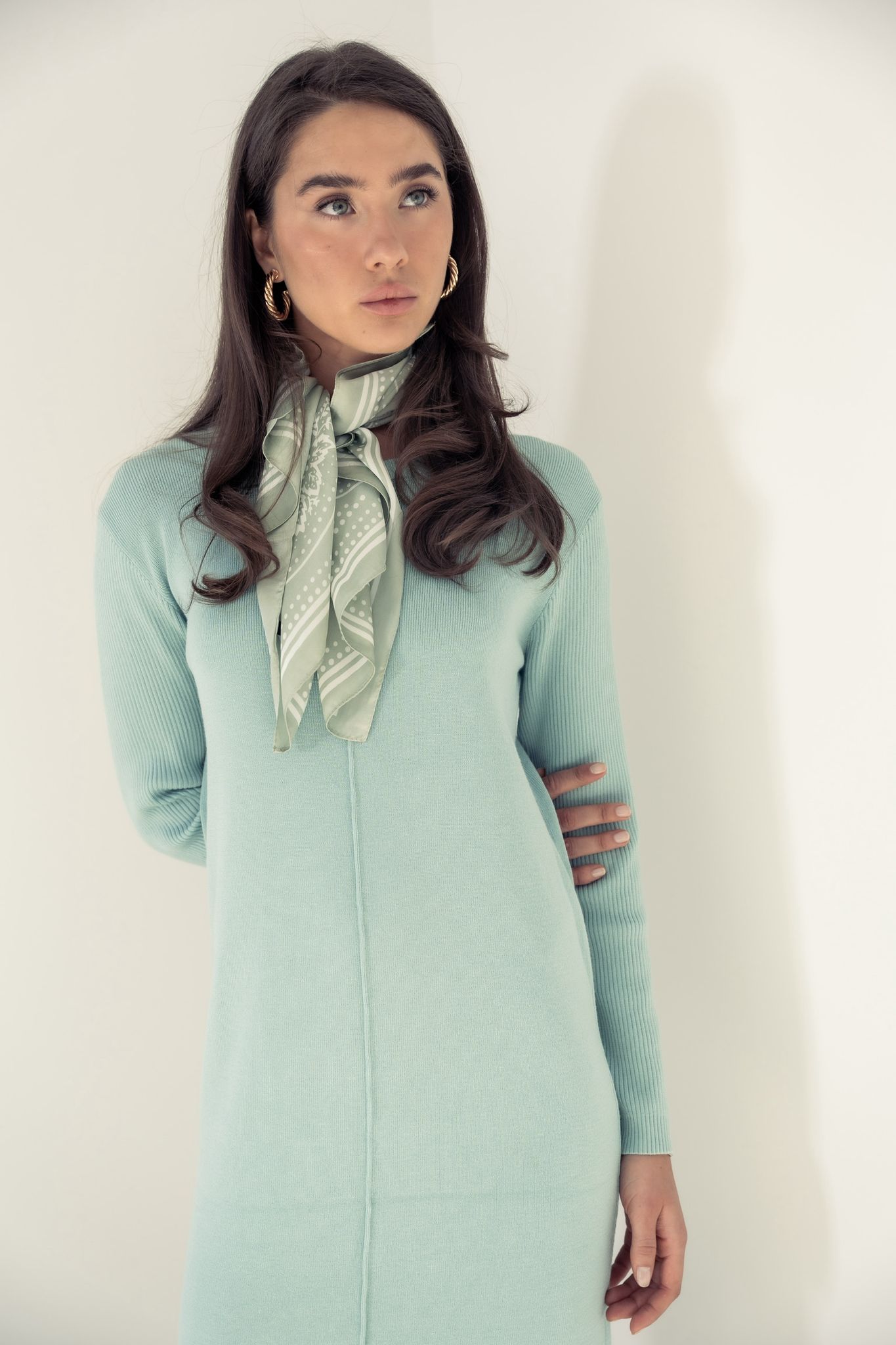 KNIT MAXI DRESS
