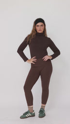 Ribbed leggings