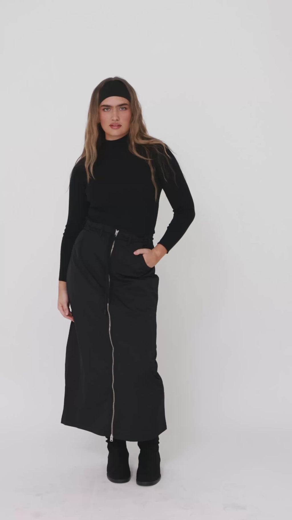 Zipper skirt