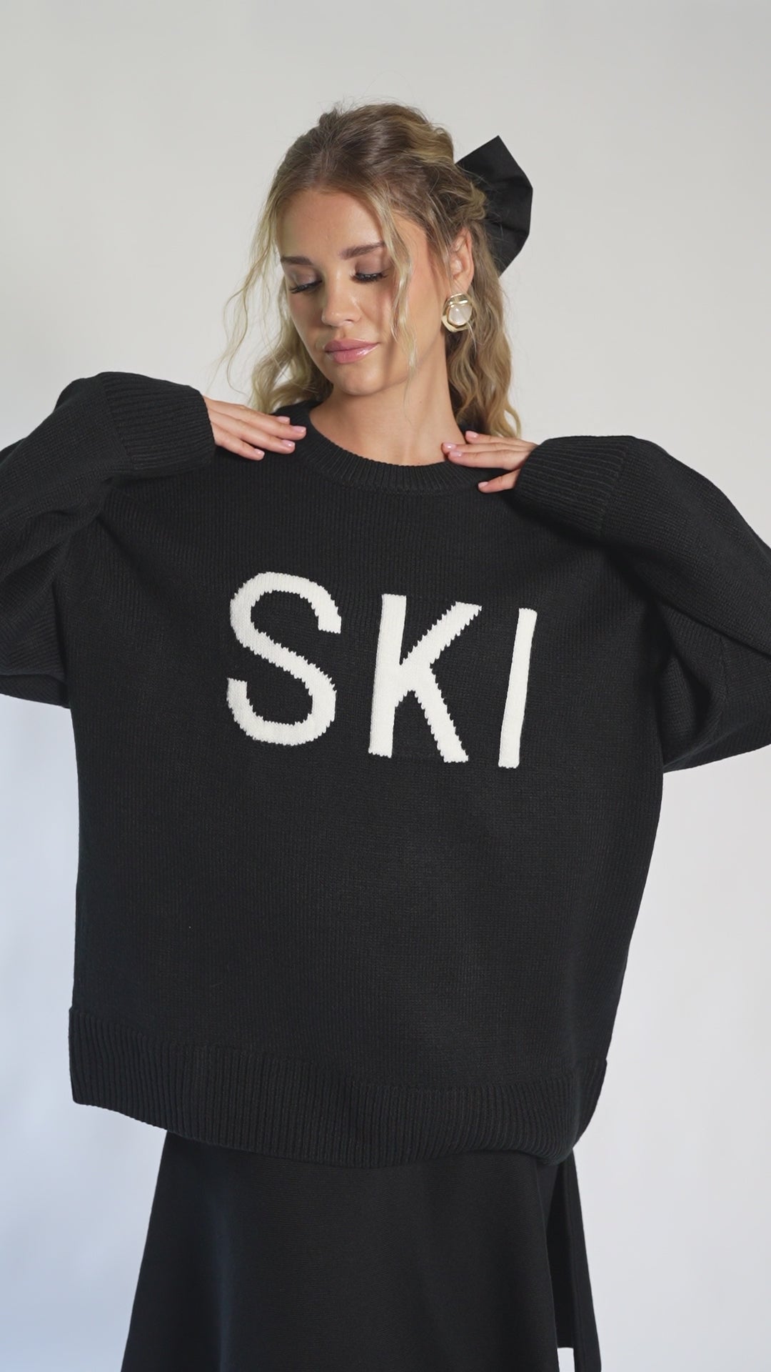 KNIT CREW - SKI