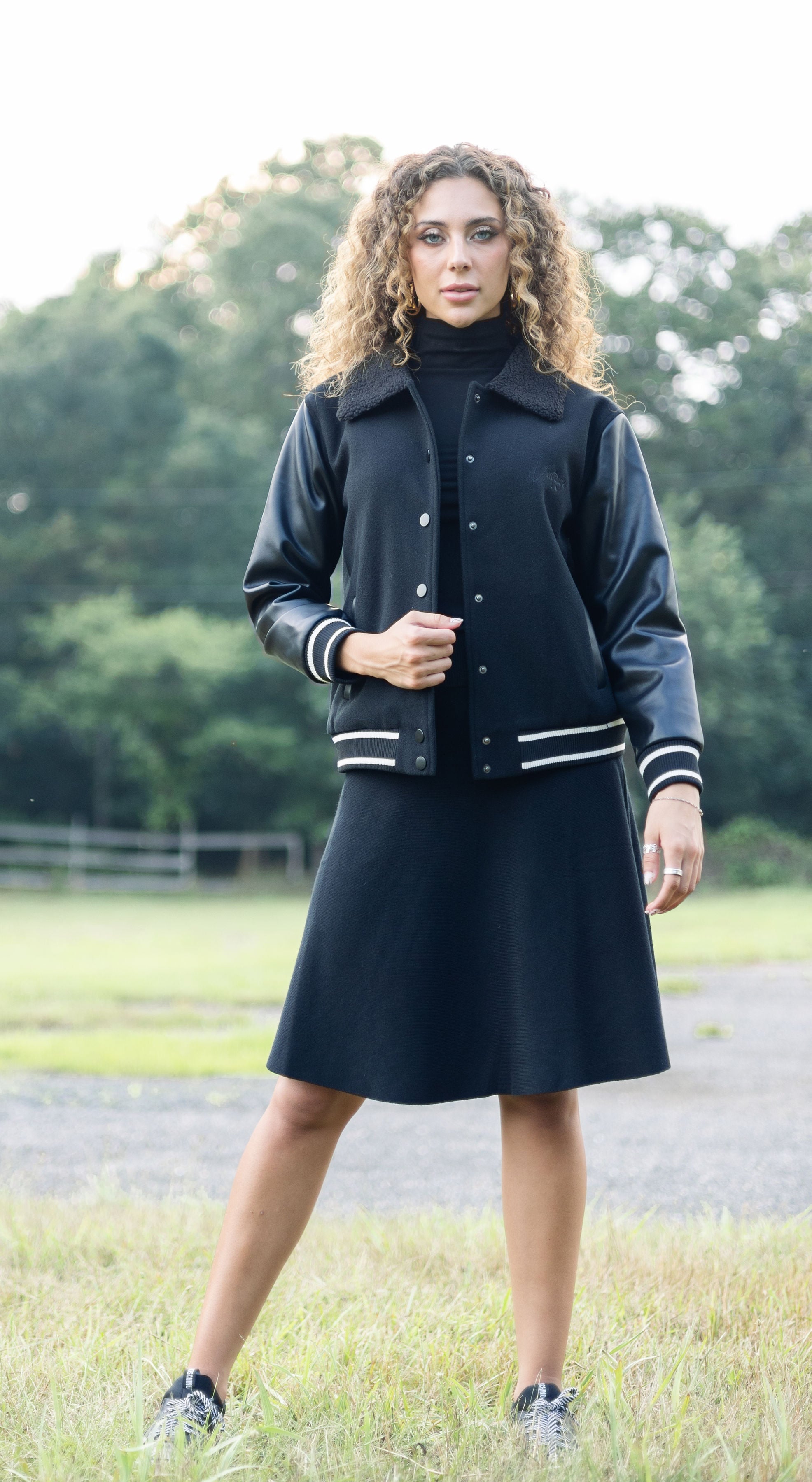 Circle skirt outlet jacket